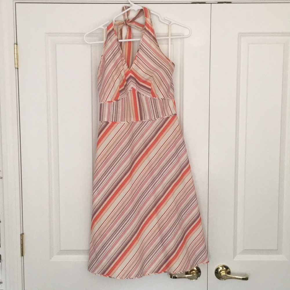 Anne Taylor Halter Dress